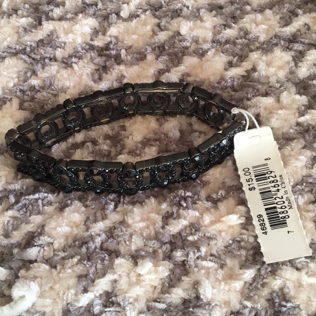 Black Crystal Bracelet